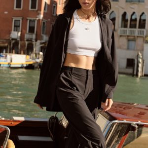 High-Waist Pursuit Trouser (Regular) - Black