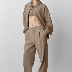 High-Waist Pursuit Trouser (Regular) - Gravel
