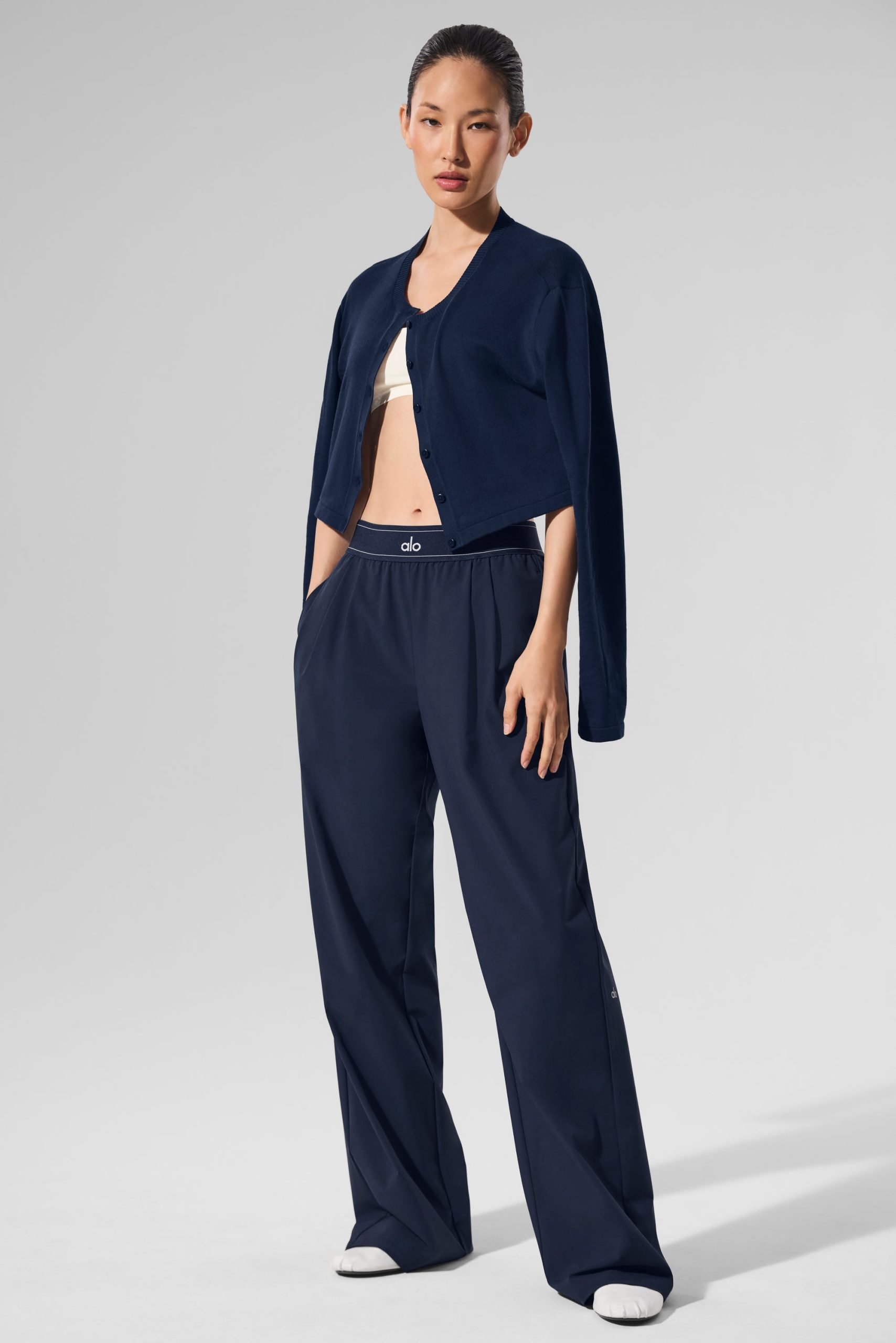 Suit Up Trouser (Long) - Navy - Image 4
