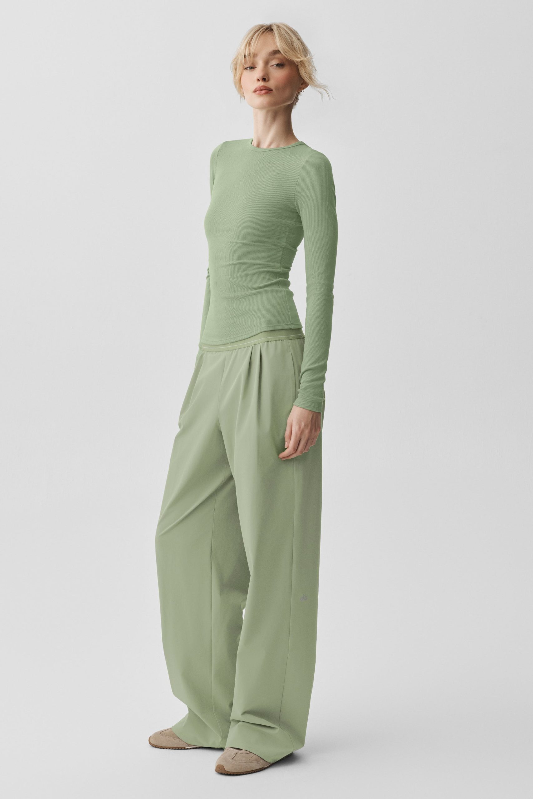 Suit Up Trouser (Long) - Dune Grass - Image 4