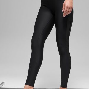 Airlift High-Waist Mesh Infatuation Legging - Black