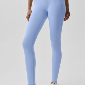 Airbrush High-Waist 7/8 Better Together Legging - Light Provence Blue/White