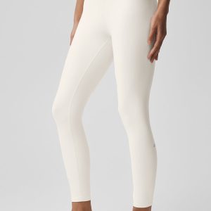 Airlift High-Waist 7/8 Horizon Legging - Ivory
