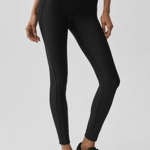Airlift High-Waist Top-Notch Legging - Black