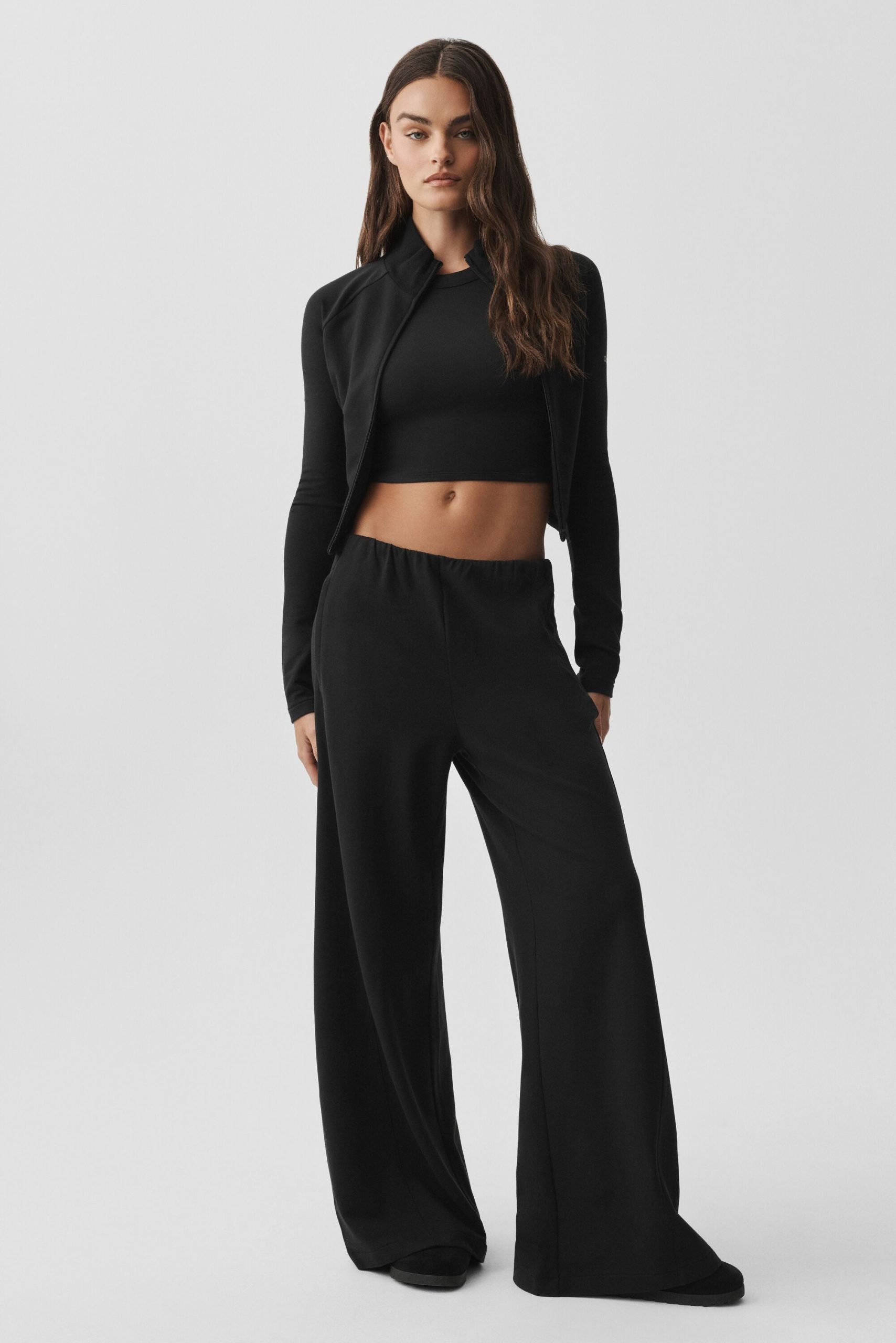 Sway Mid-Rise On The Go Pant - Black - Image 5