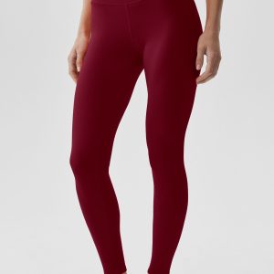 ALO Softsculpt High-Waist 7/8 Legging - Summer Romance Red