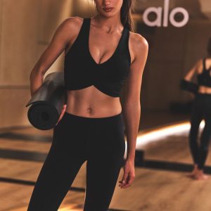 Airbrush Low-Rise Legging - Black