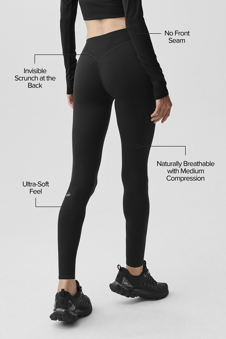 ALO Softsculpt 7/8 Define Legging - Black - Image 2