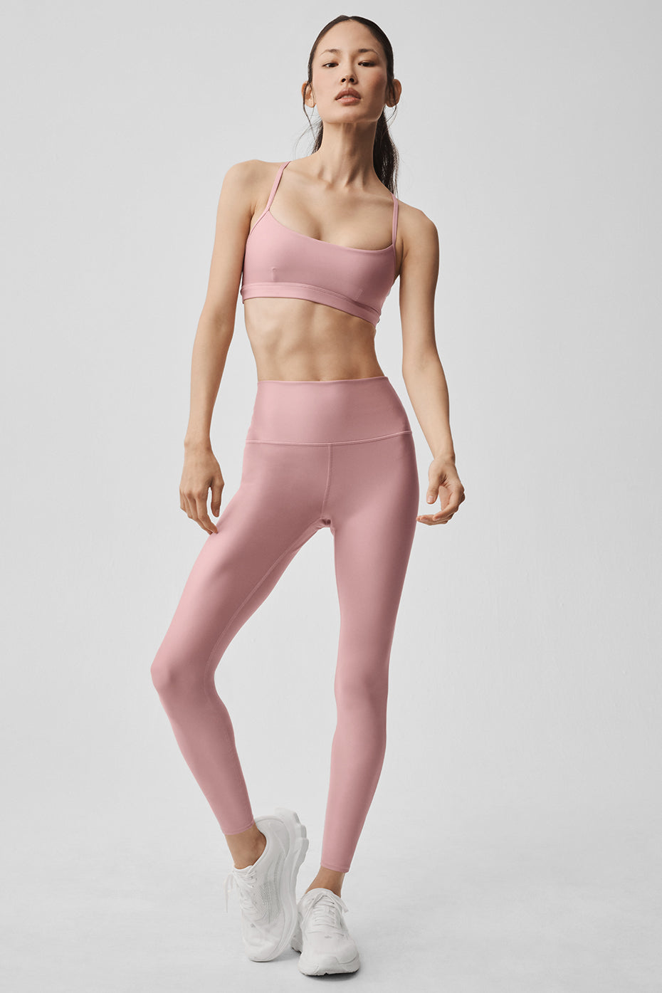 7/8 High-Waist Airlift Legging - Vintage Pink - Image 6