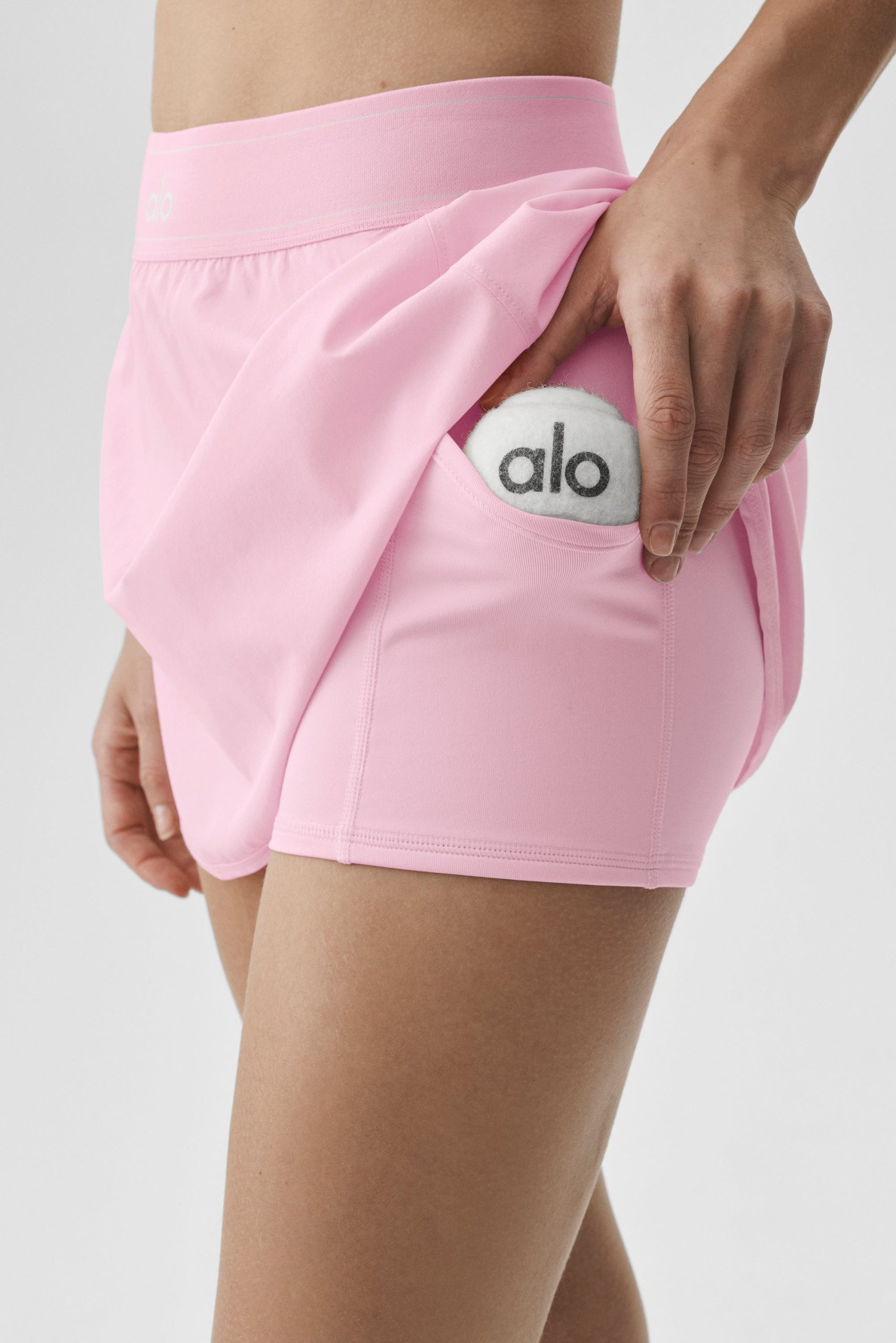 Match Point Tennis Skirt - Pink Marshmallow - Image 2