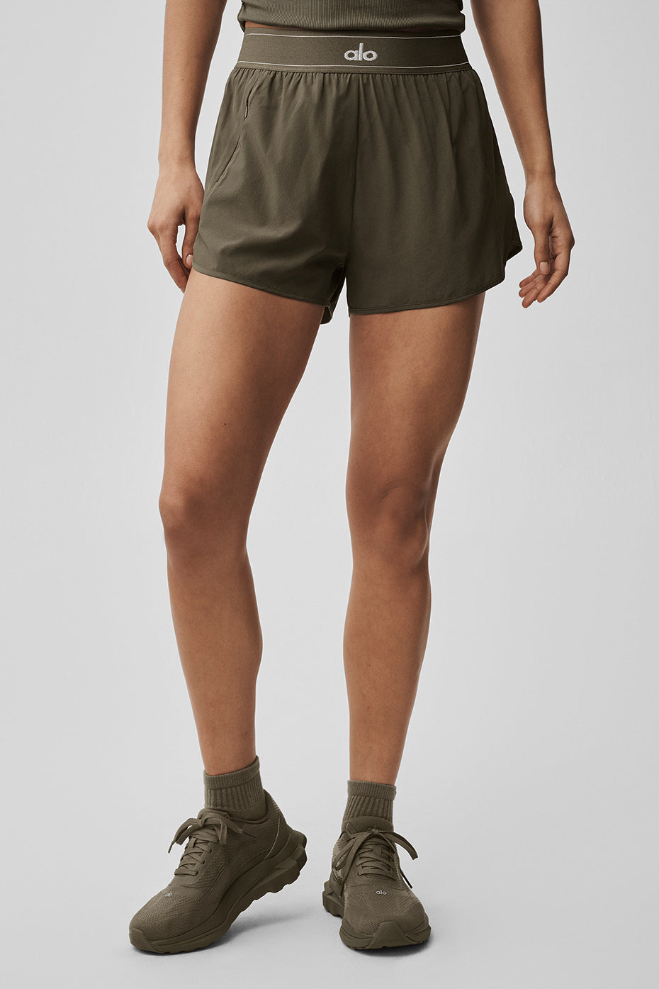 Match Point Short - Olive Tree - Image 4