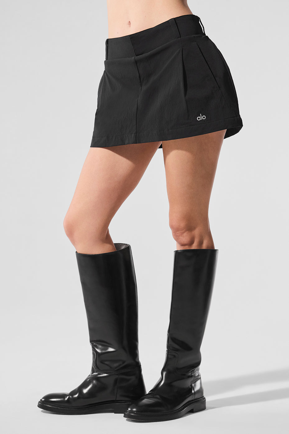 Fan Club Mini Skirt - Black - Image 3