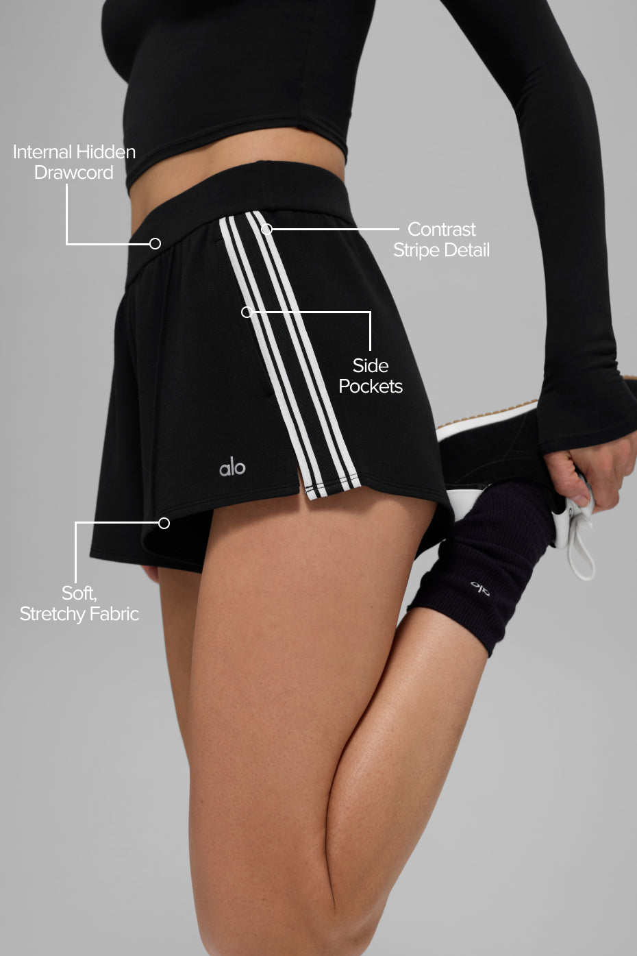 Track Star Short - Black - Image 2