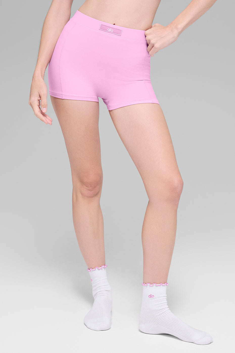 Alosoft Sincere Micro Short - Candy Heart Pink - Image 3