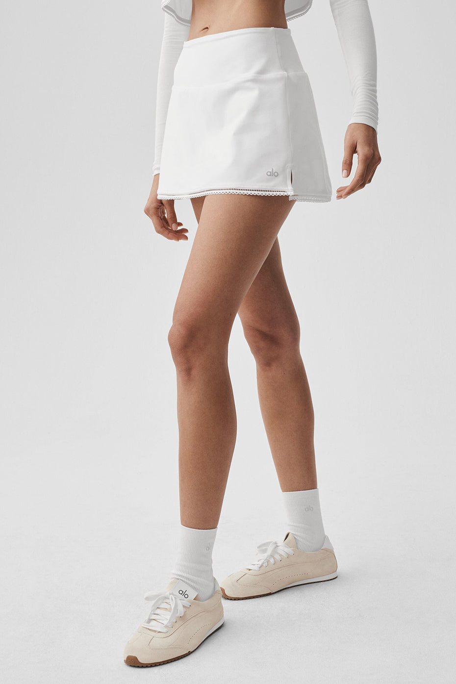 Alosoft Affection Tennis Skirt - White - Image 3