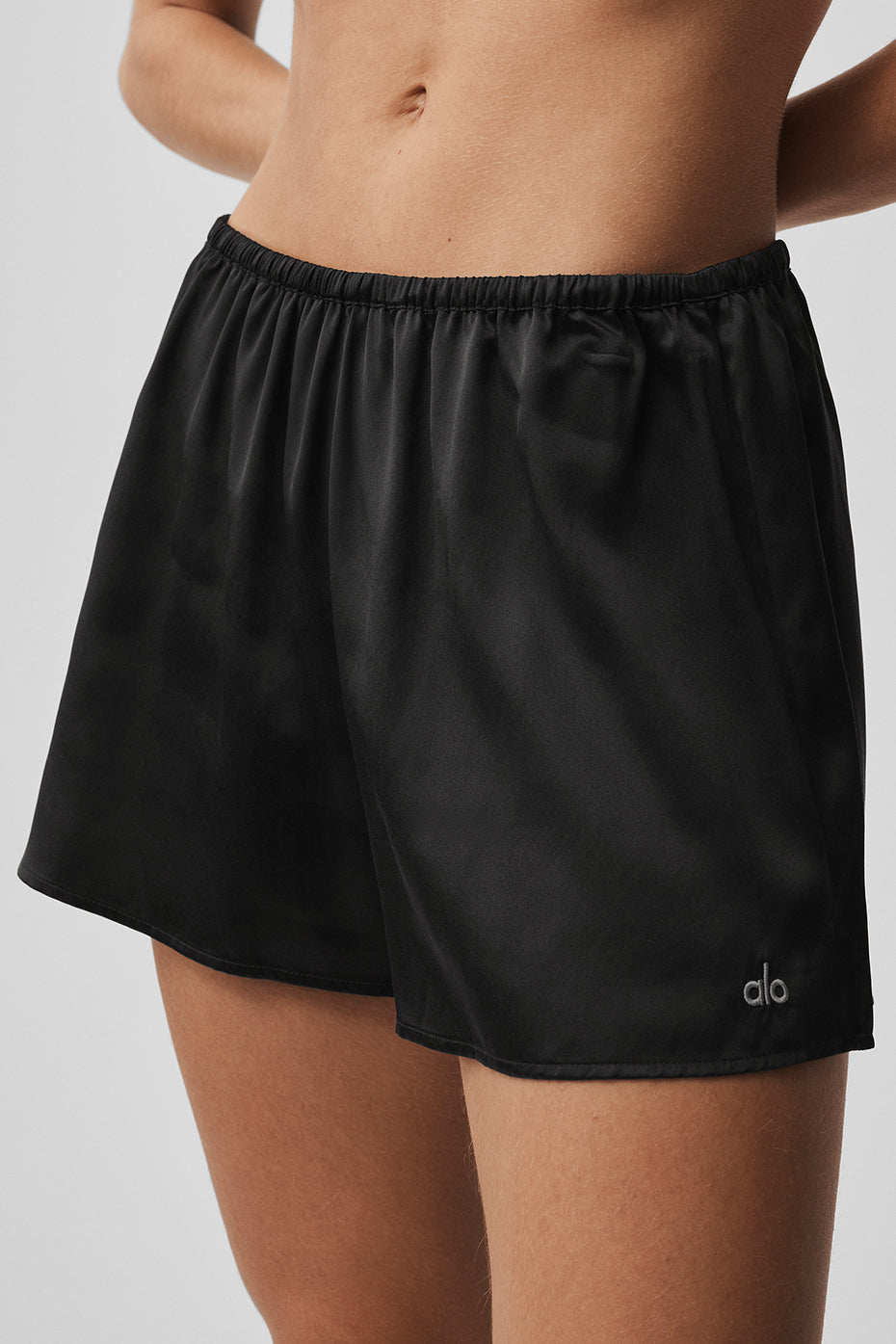 Silk Luminous Short - Black - Image 3