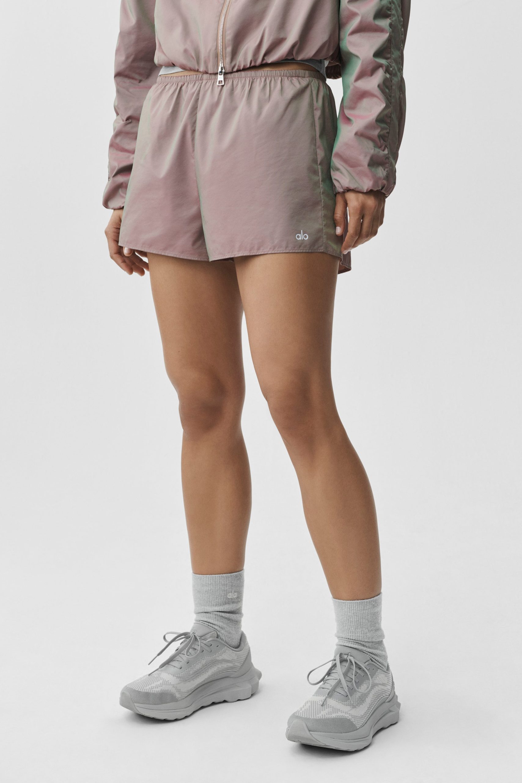 High-Waist Prismatic Short - Pink Moonlight - Image 4