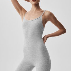 Alosoft One And Done Onesie - Athletic Heather Grey