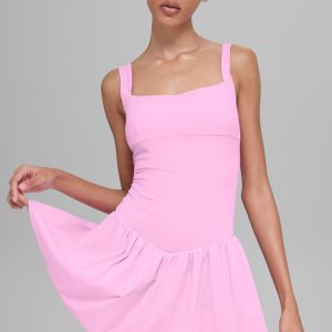 Alosoft Break Point Tennis Dress - Candy Heart Pink