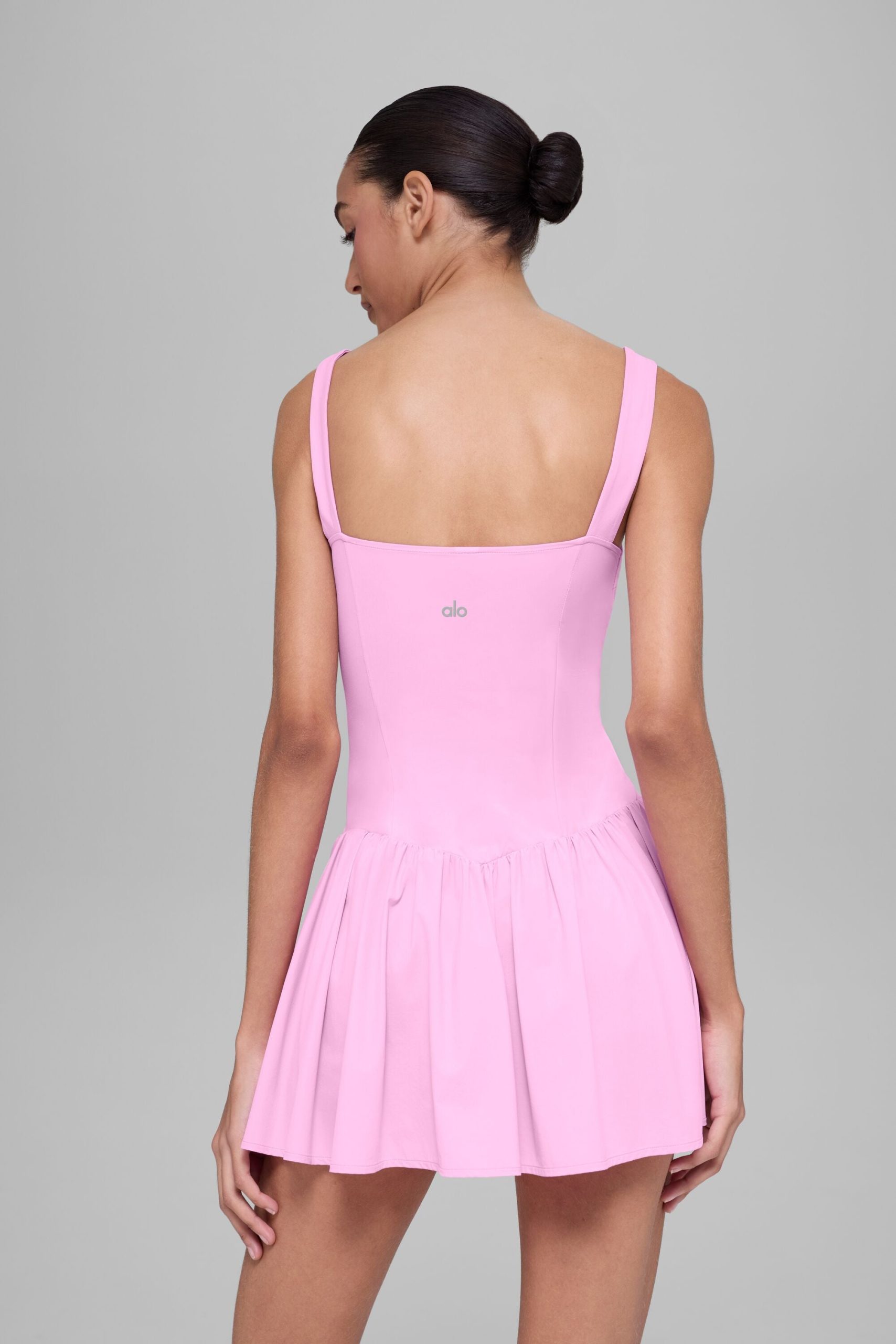 Alosoft Break Point Tennis Dress - Candy Heart Pink - Image 4