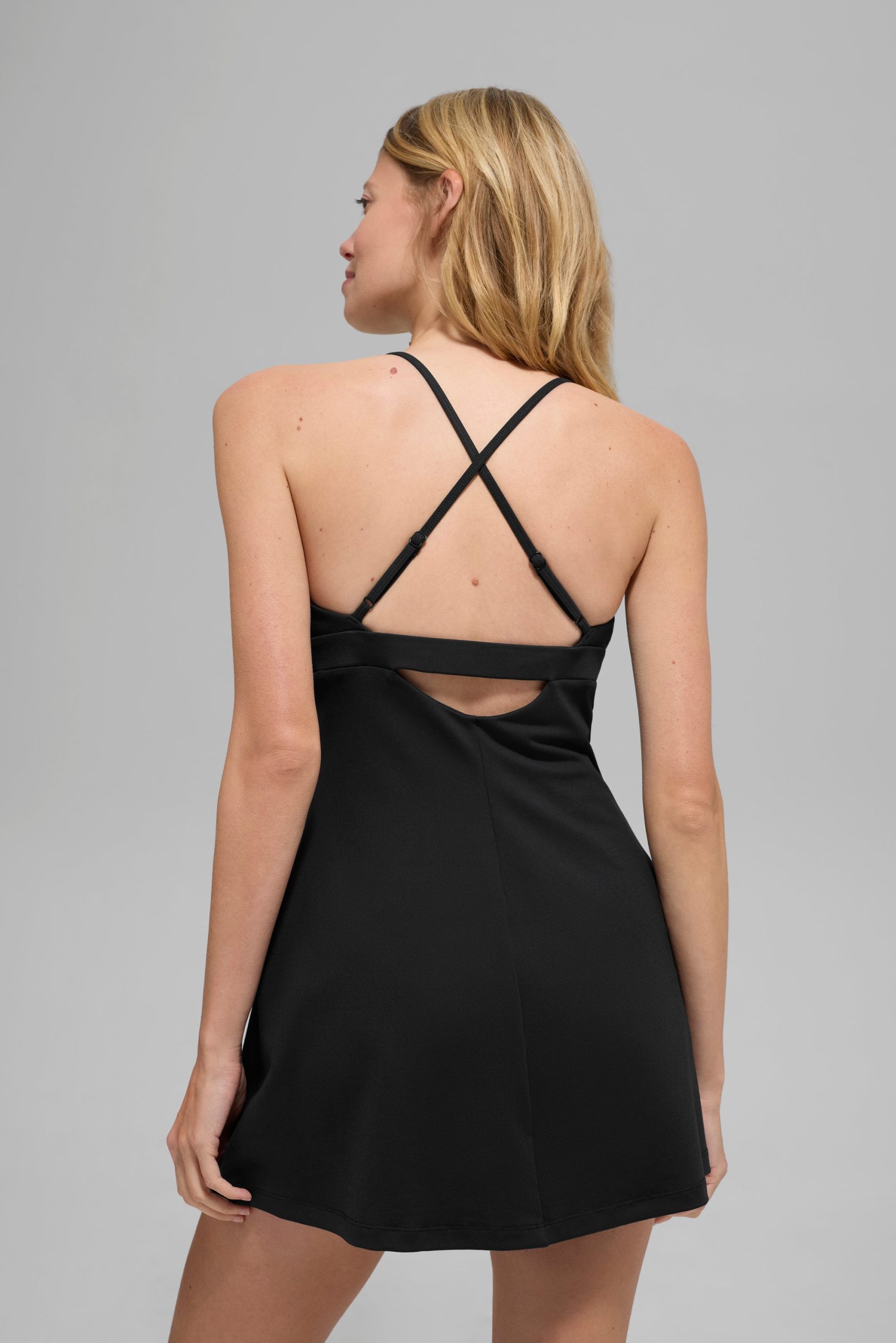 Airbrush Splendor Dress - Black - Image 3