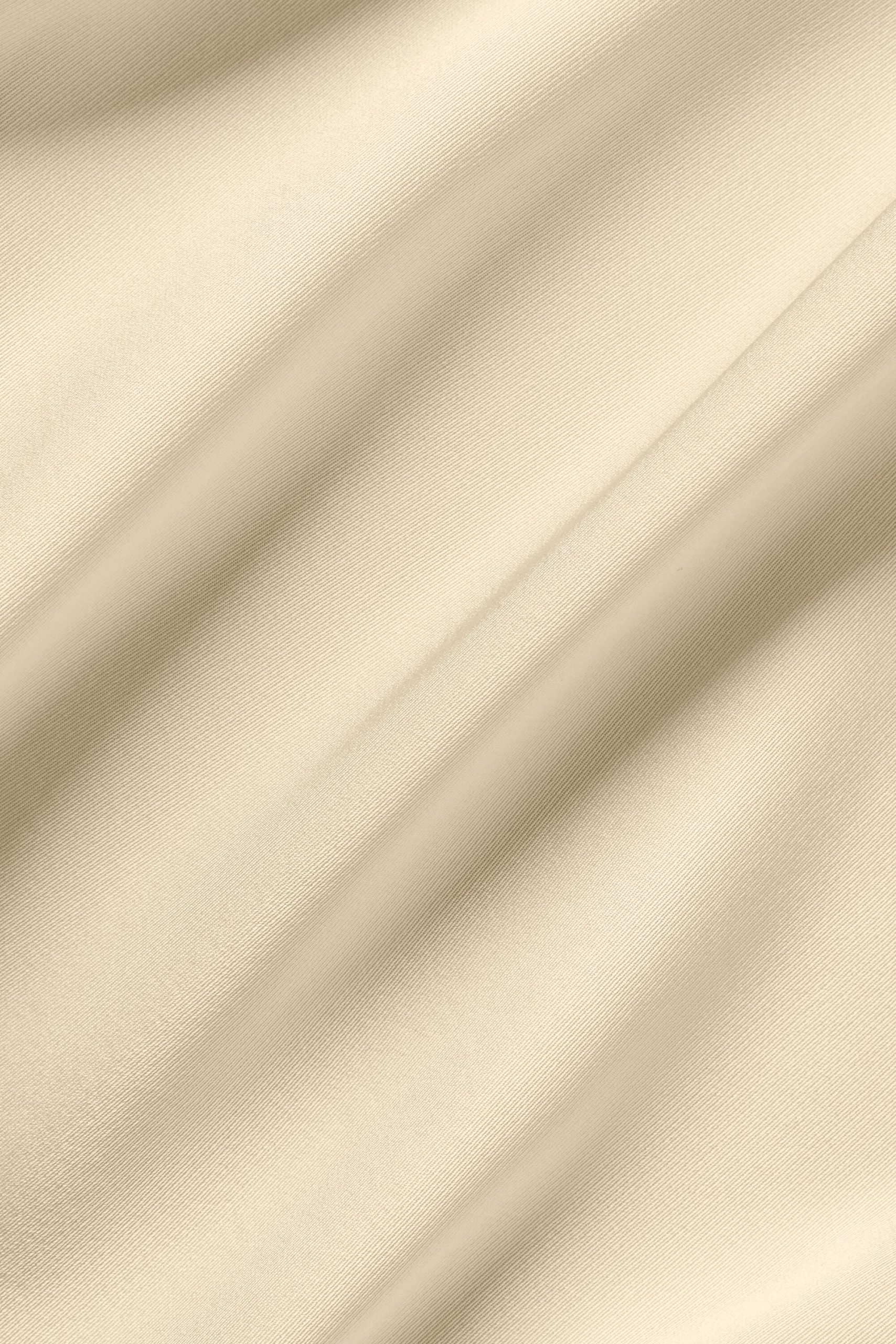 Silk Blend Radiance Dress - Sandy Beige - Image 5