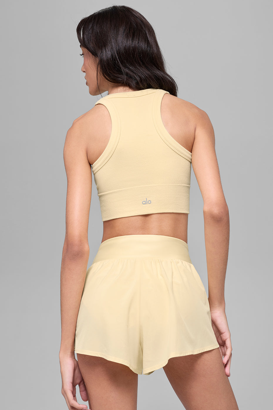 Seamless Delight High Neck Bra - Candlelight Yellow - Image 4