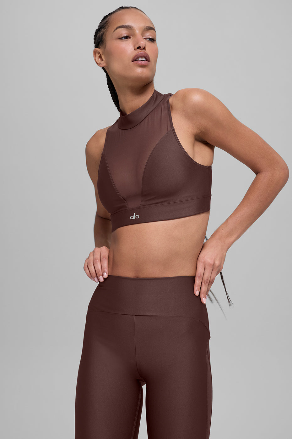 Airlift Mesh Infatuation Bra - Brownstone - Image 3