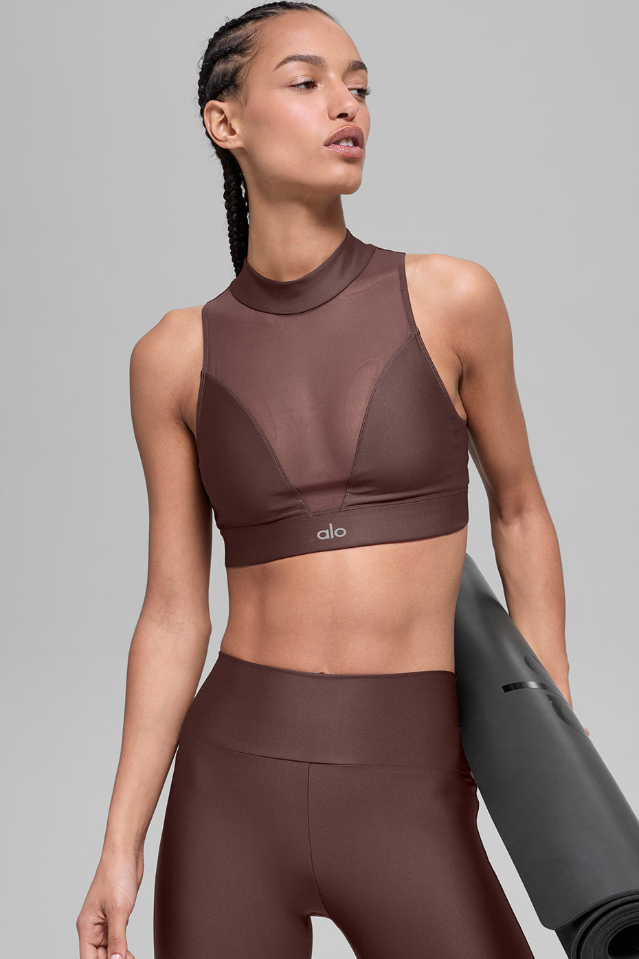 Airlift Mesh Infatuation Bra - Brownstone - Image 5