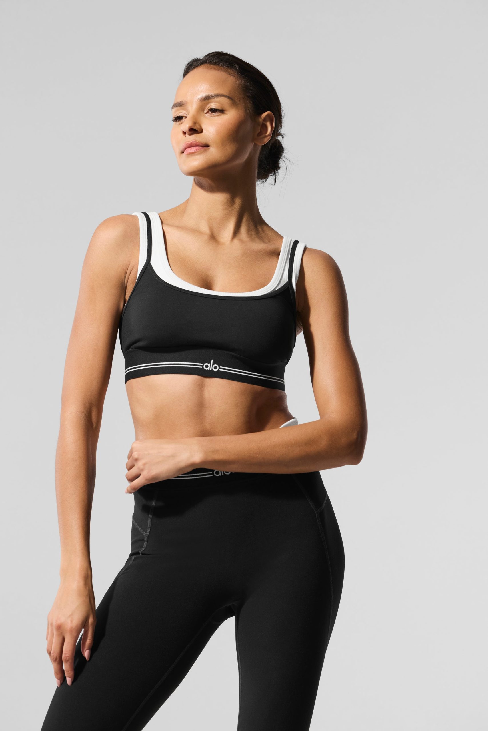 Airbrush Better Together Bra - Black/White - Image 3