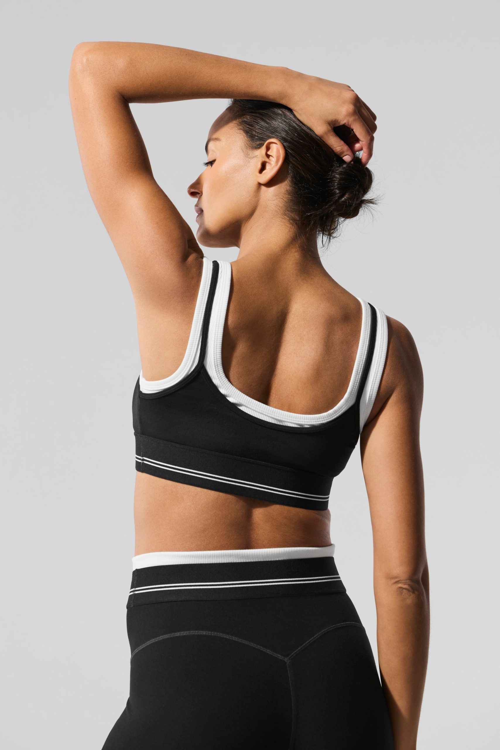 Airbrush Better Together Bra - Black/White - Image 4
