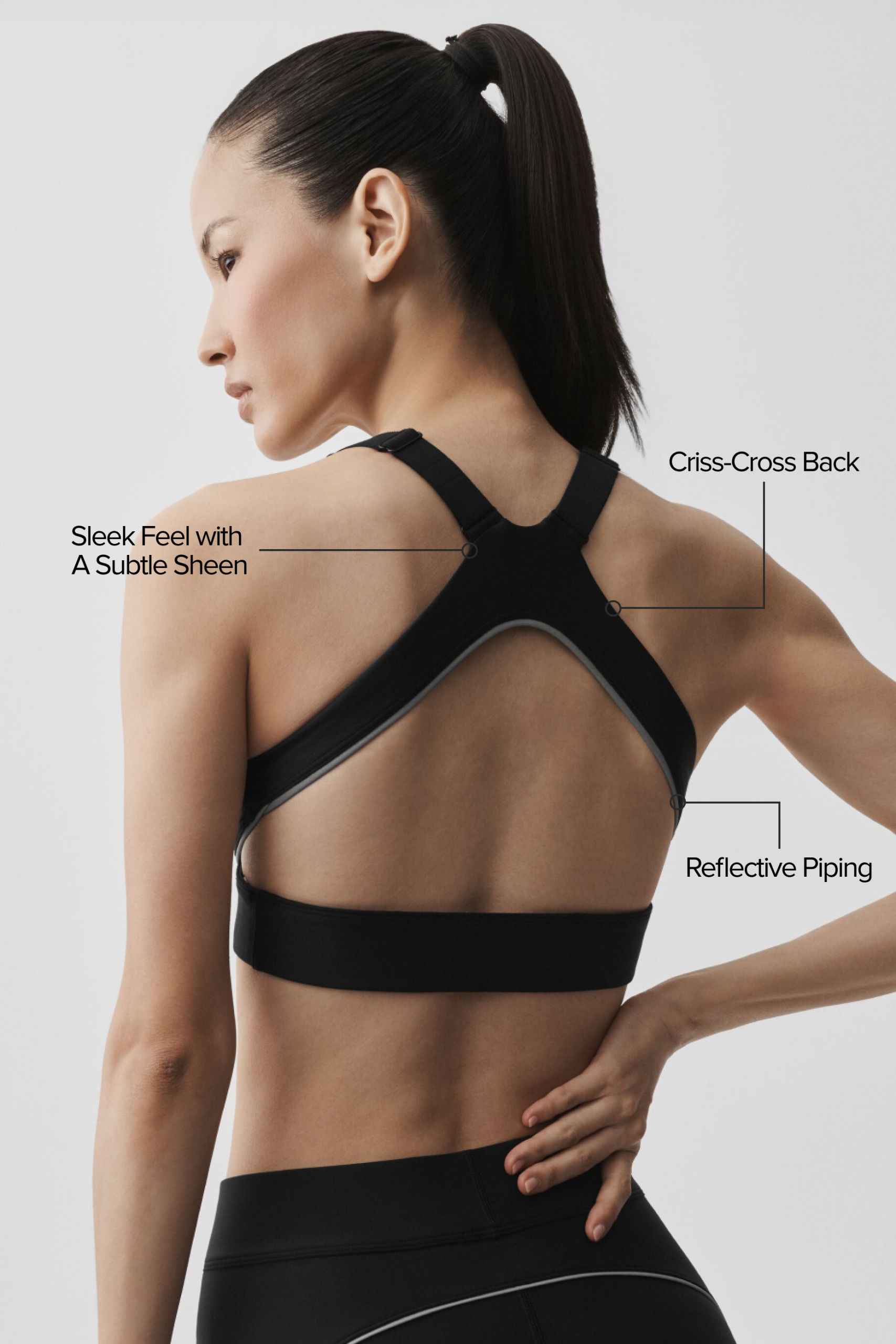 Airlift Speedwork Bra - Black - Image 2