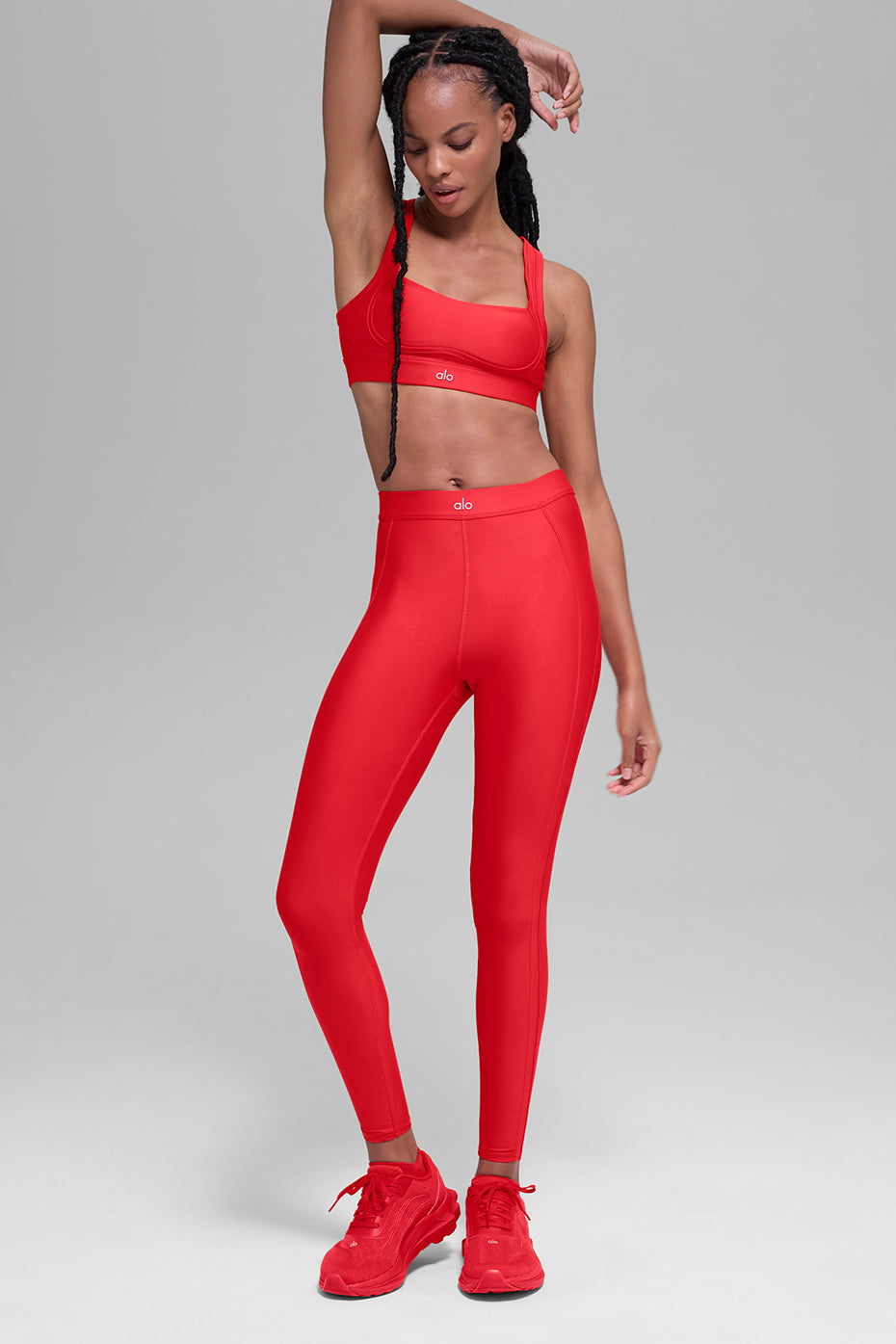 Airlift High-Waist Ignite 7/8 Legging - Bright Red - Image 5